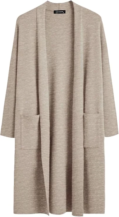 Long Sleeve Open Front Cardigan