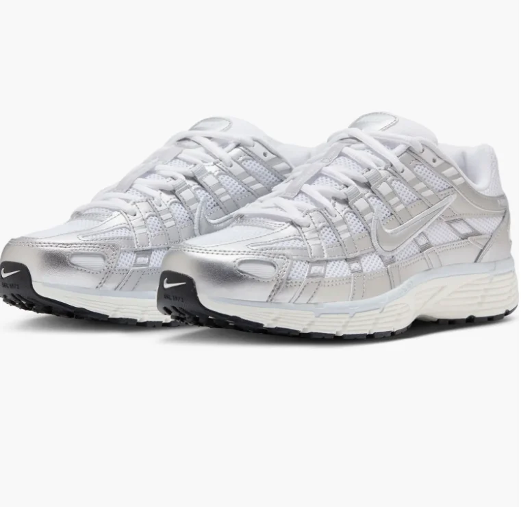 Silver Nike Sneakers