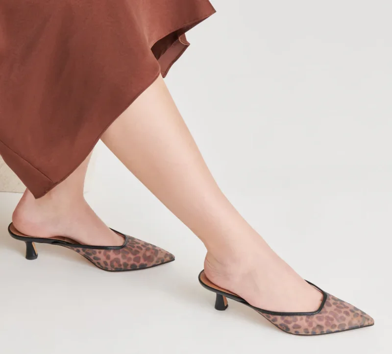 Leopard Mules