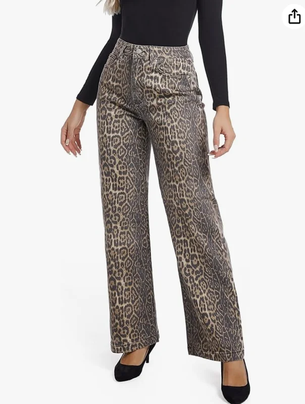 Leopard Jeans
